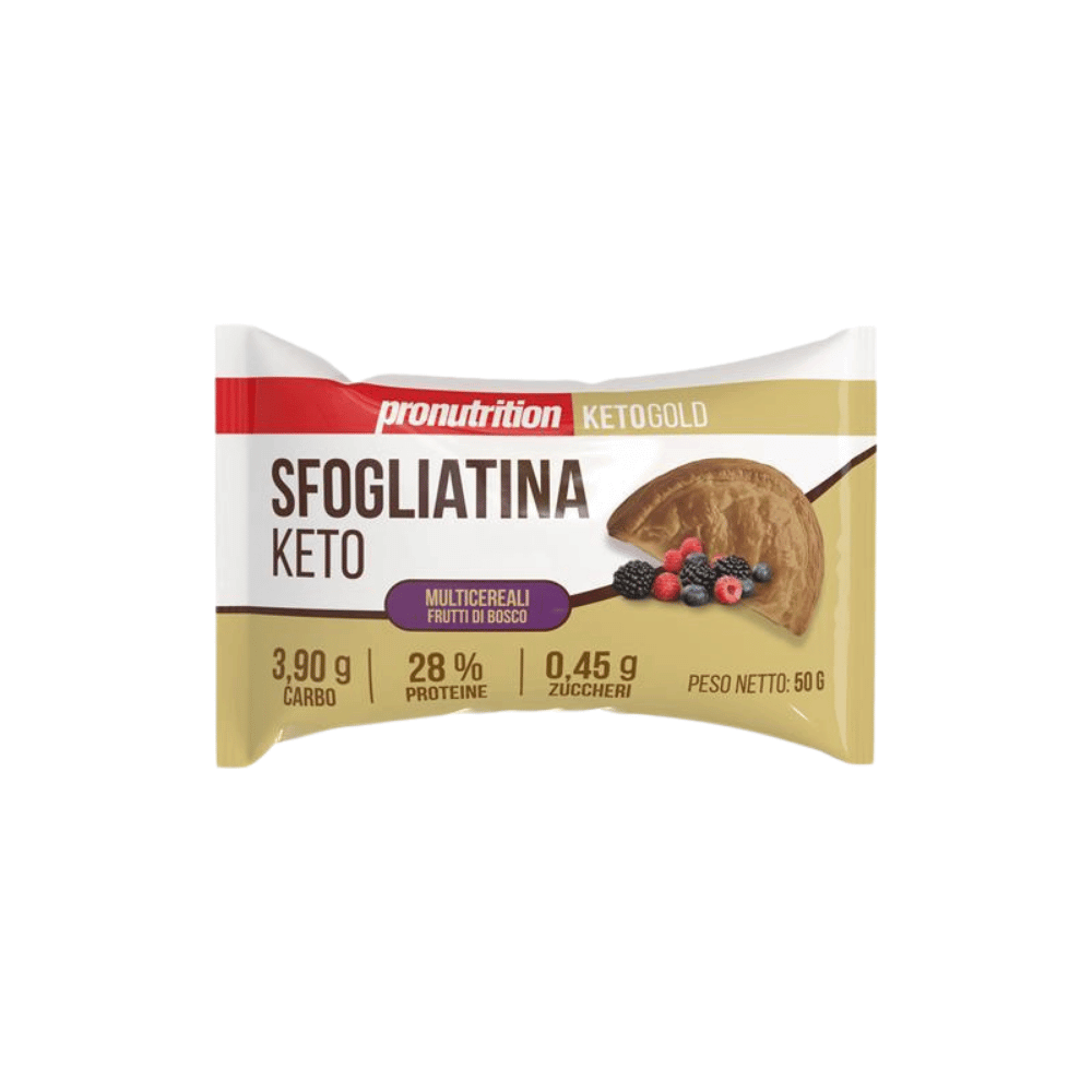 Sfogliatina Keto multicéréales Fruits des bois 50g Pronutrition
