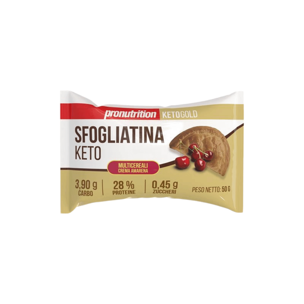 Sfogliatina Keto multicéréales Cerises noires 50g Pronutrition