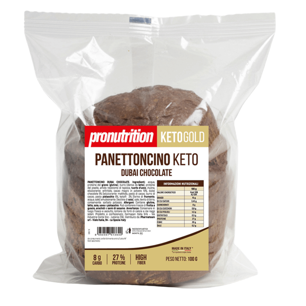 Panettone Keto DUBAI Chocolat 100g - Pronutrition