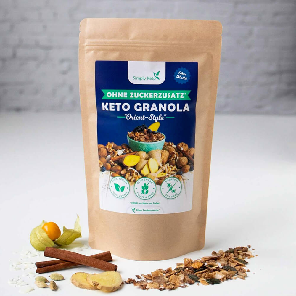 Keto Granola Orient style Simply Keto 250g