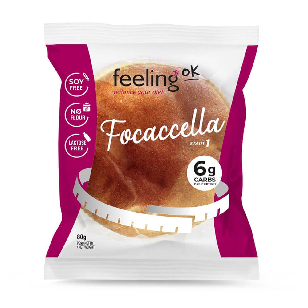 Focaccella protéinée keto FeelingOk 80g