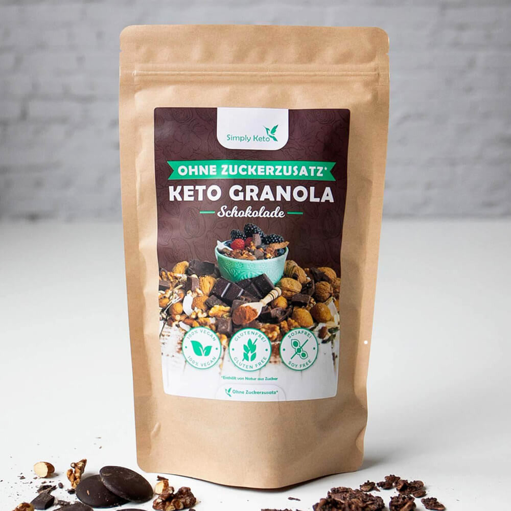 Keto Granola Chocolat Simply Keto