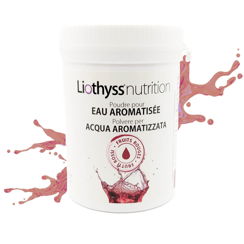 Préparation pour boisson aromatisée saveur Fruits Rouges Liothyss nutrition