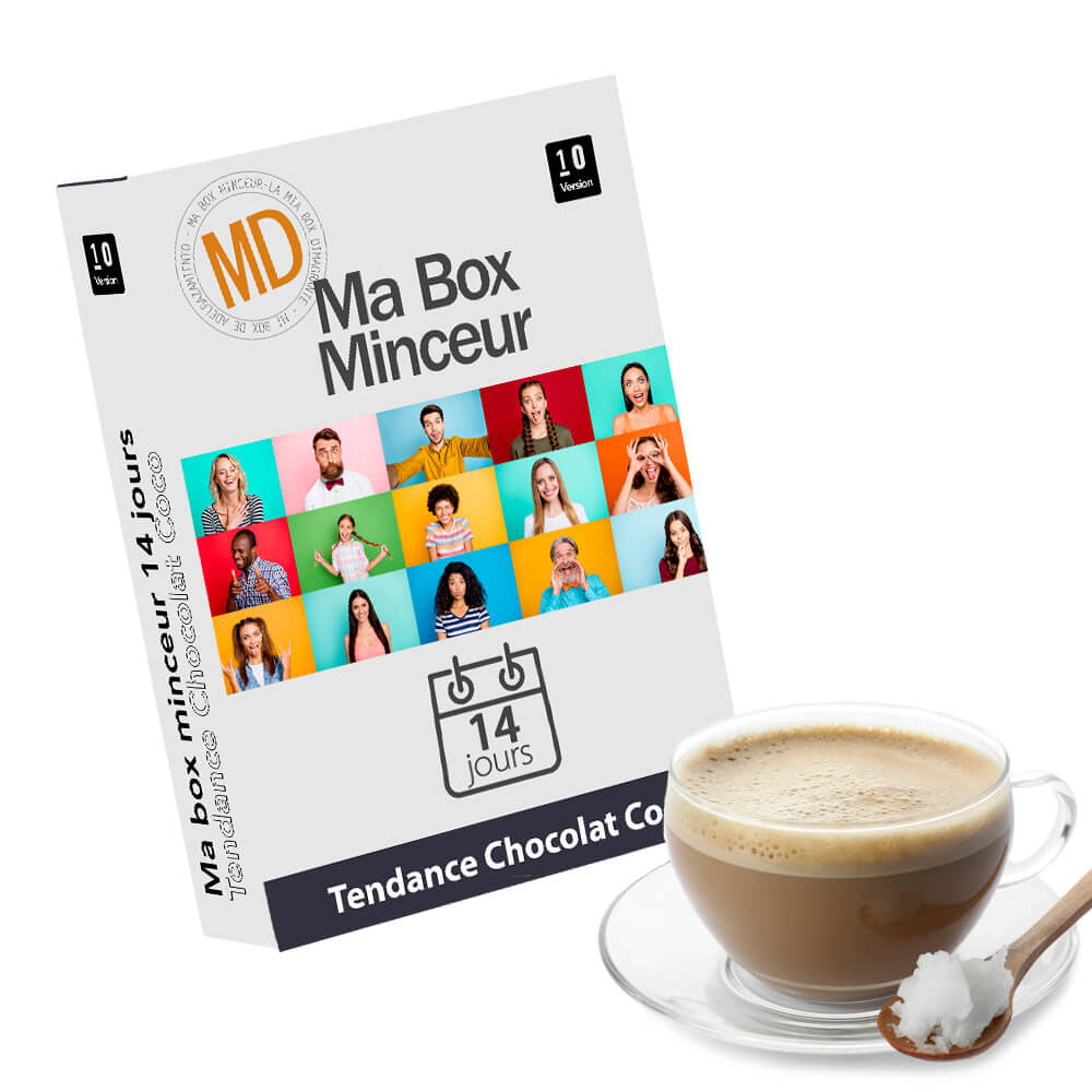 Box Régime hyperprotéiné 14 jours - Tendance Chocolat Coco