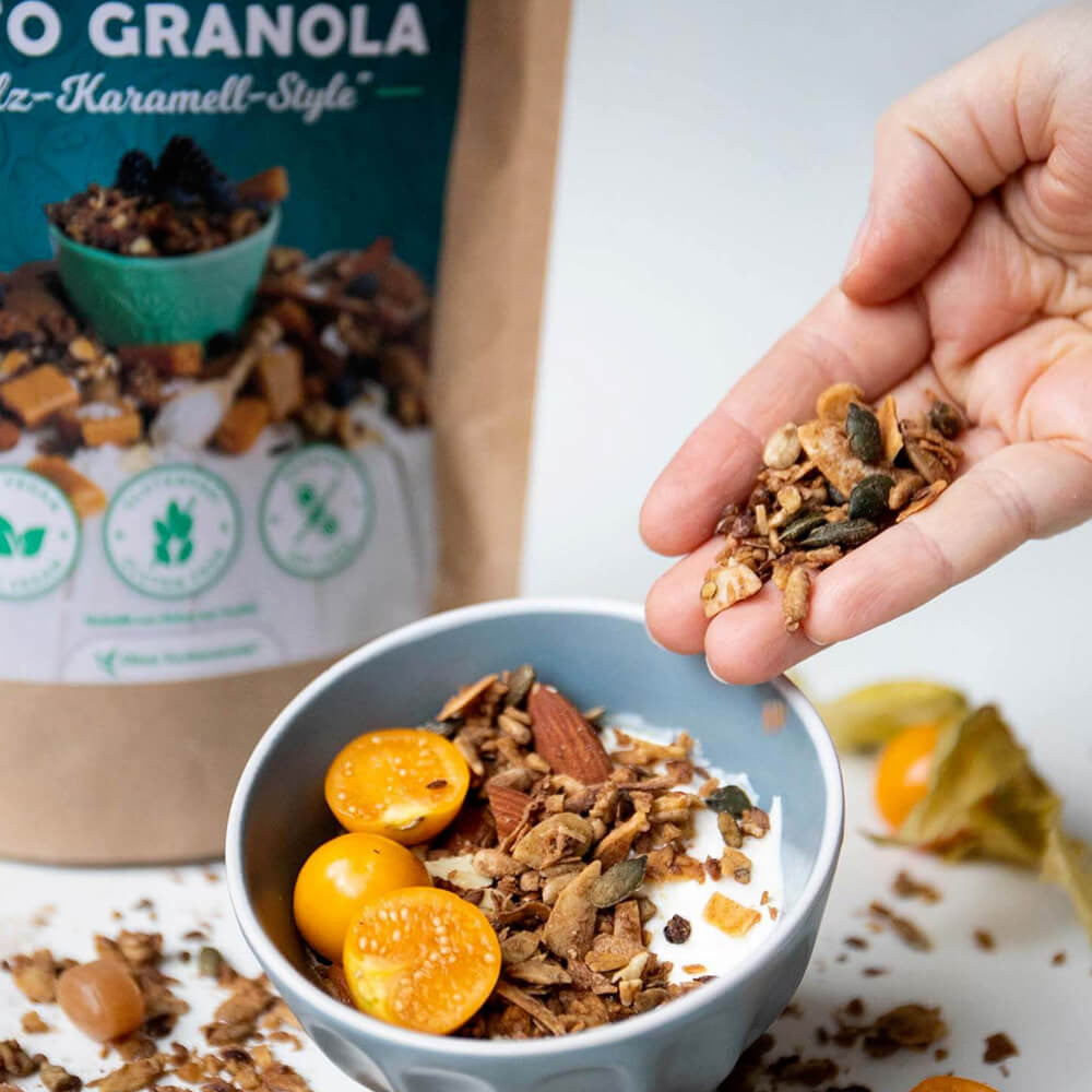 Keto Granola Caramel salé Simply Keto 250g