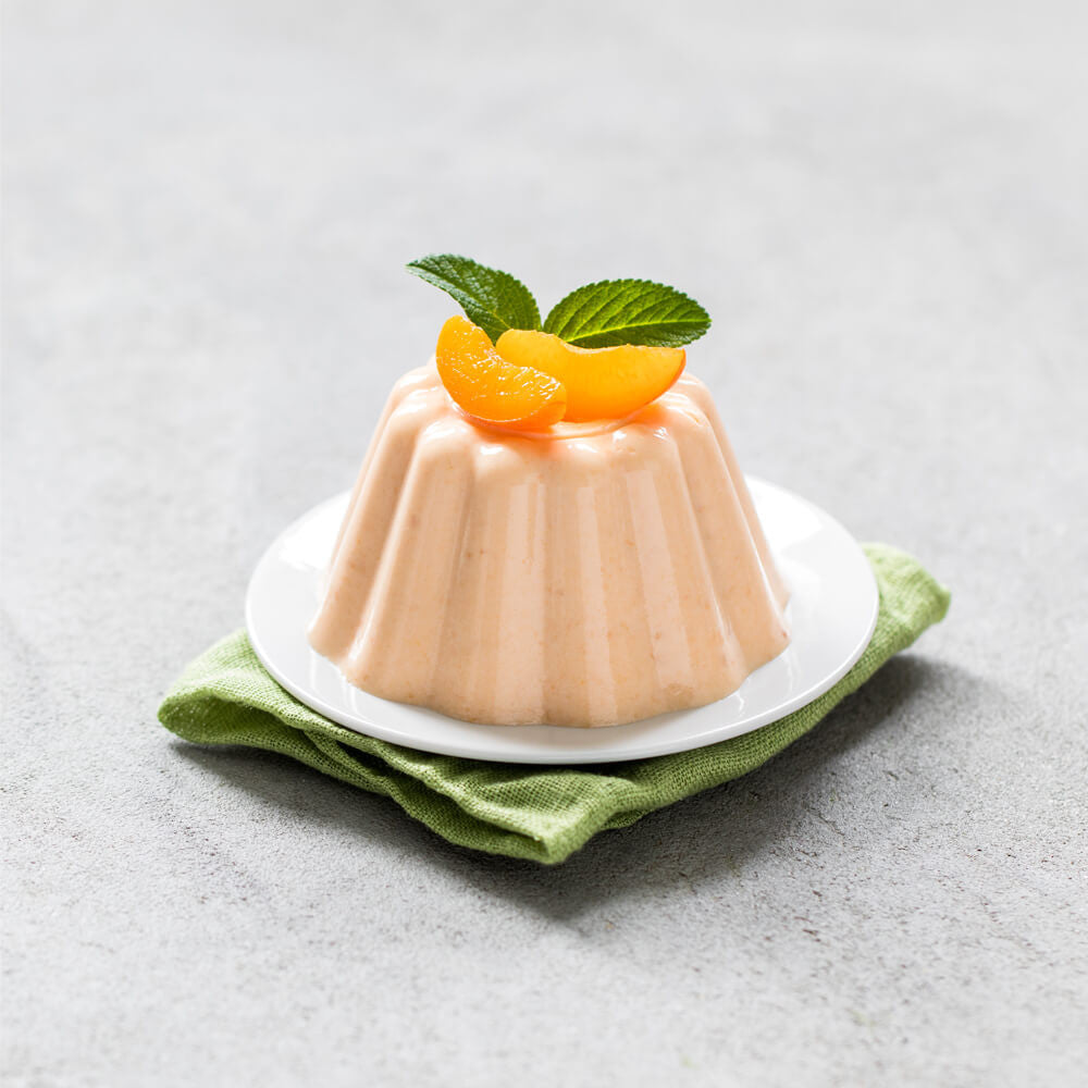 Flan patissier protéiné saveur ABRICOT VANILLE à l'unité MinceurD