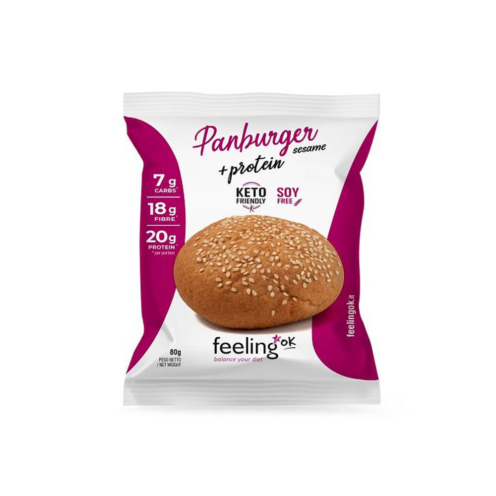 Panburger protéiné start 80g FeelingOk à l'unité