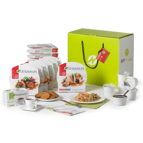 Box Régime Starter plats cuisinés 7 jours Nutrisaveurs