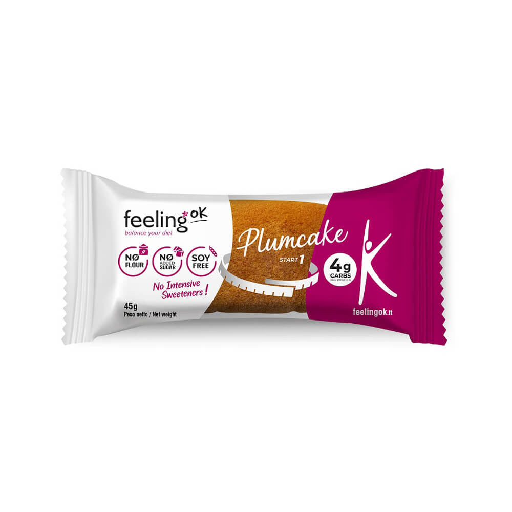 PlumCake protéinés AMANDE Start1 FeelingOk