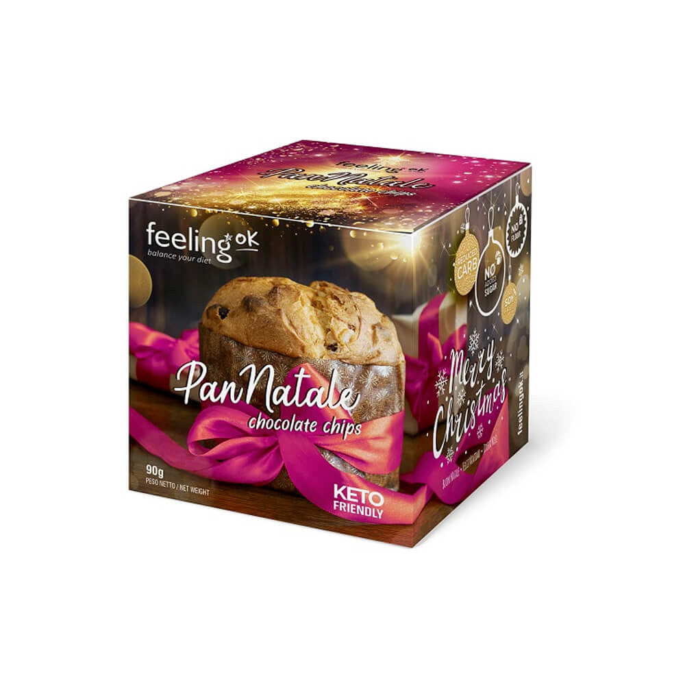 Panettone pépites de chocolat individuel FeelingOK