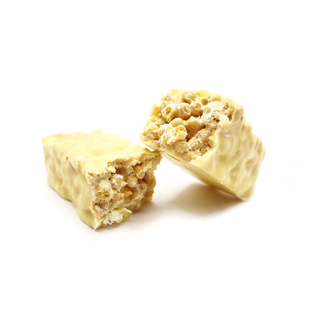 Barre protéinée crémeuse "fluffy" vanille à l'unité sans gluten MD