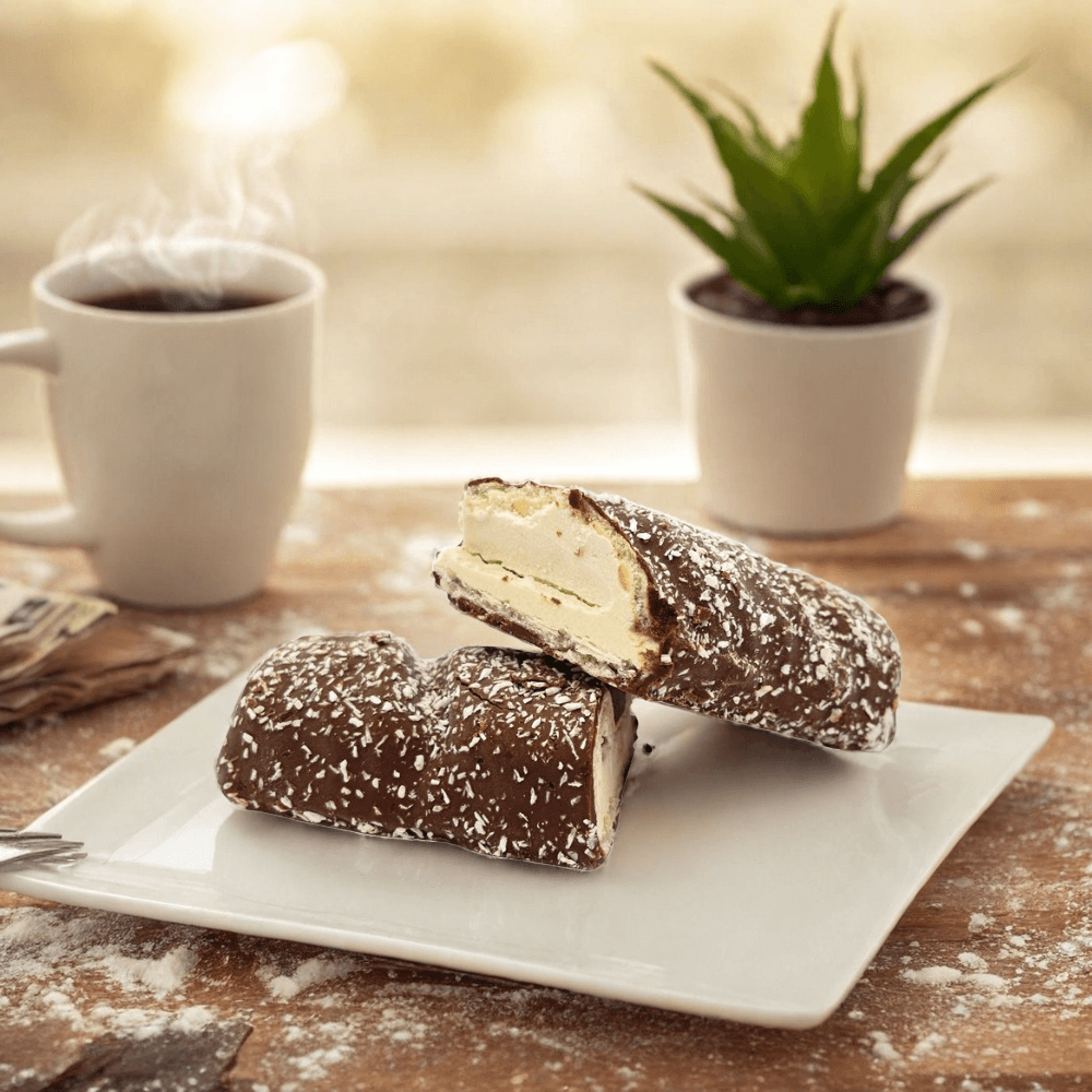 Barres protéinées chocolat noir coco chocolat blanc PROTISTART DDM 10/2025