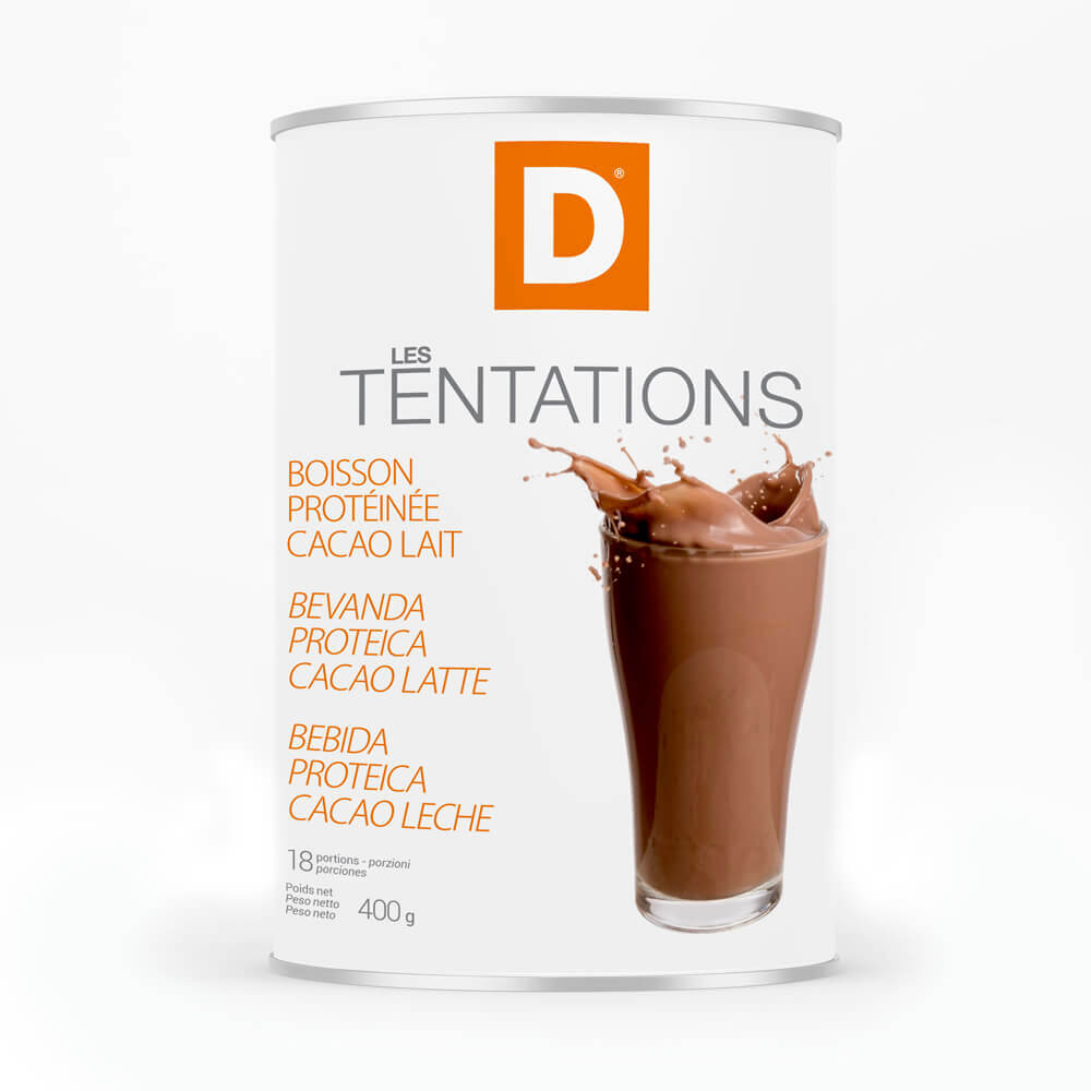 Boisson protéinée Cacao Lait Pot 400g MinceurD