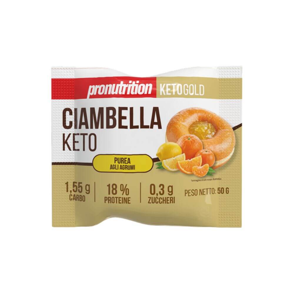 Beignet Keto aux Agrumes 50g Pronutrition