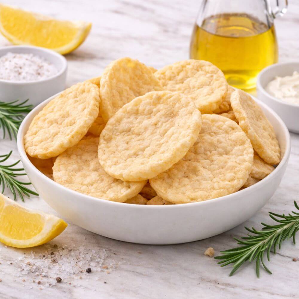 Chips protéinées soufflées arôme Sel & vinaigre unité 25g