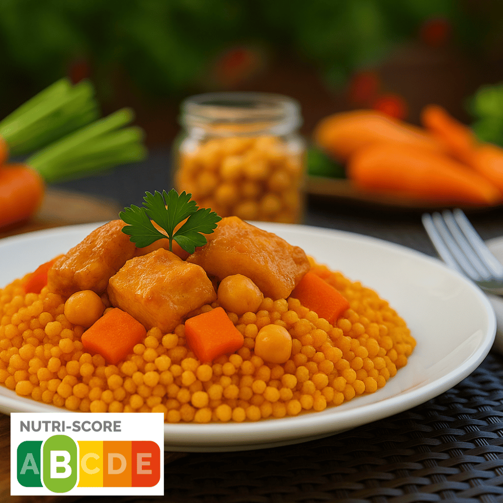 Plat cuisiné Couscous à la dinde légumes et boulgour MD 280g
