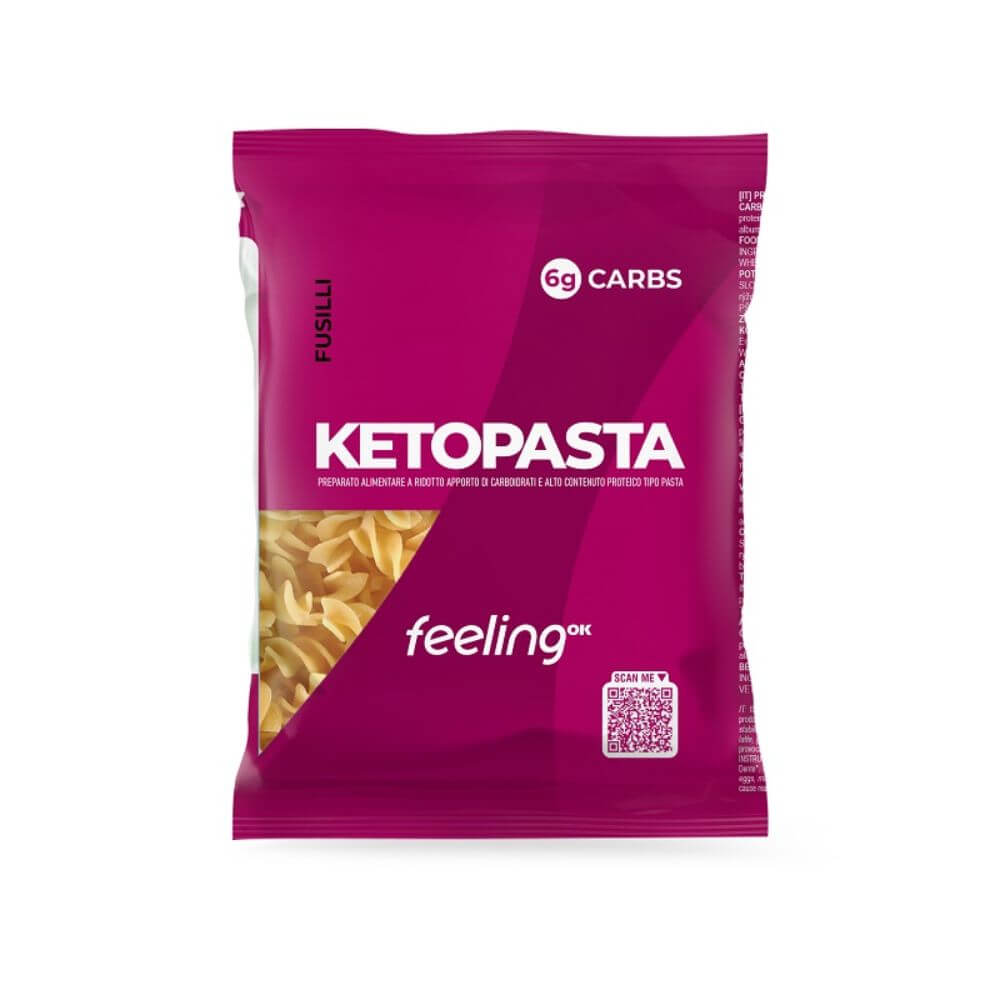 Pâtes protéinées type Fusilli paquet 50g FeelingOk