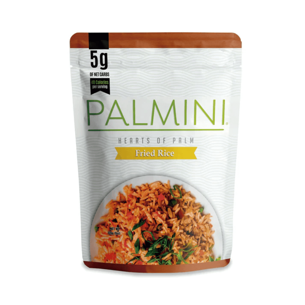 Palmini - Riz frit - 5 g de glucides - Sans gluten - Paquet de 226 g