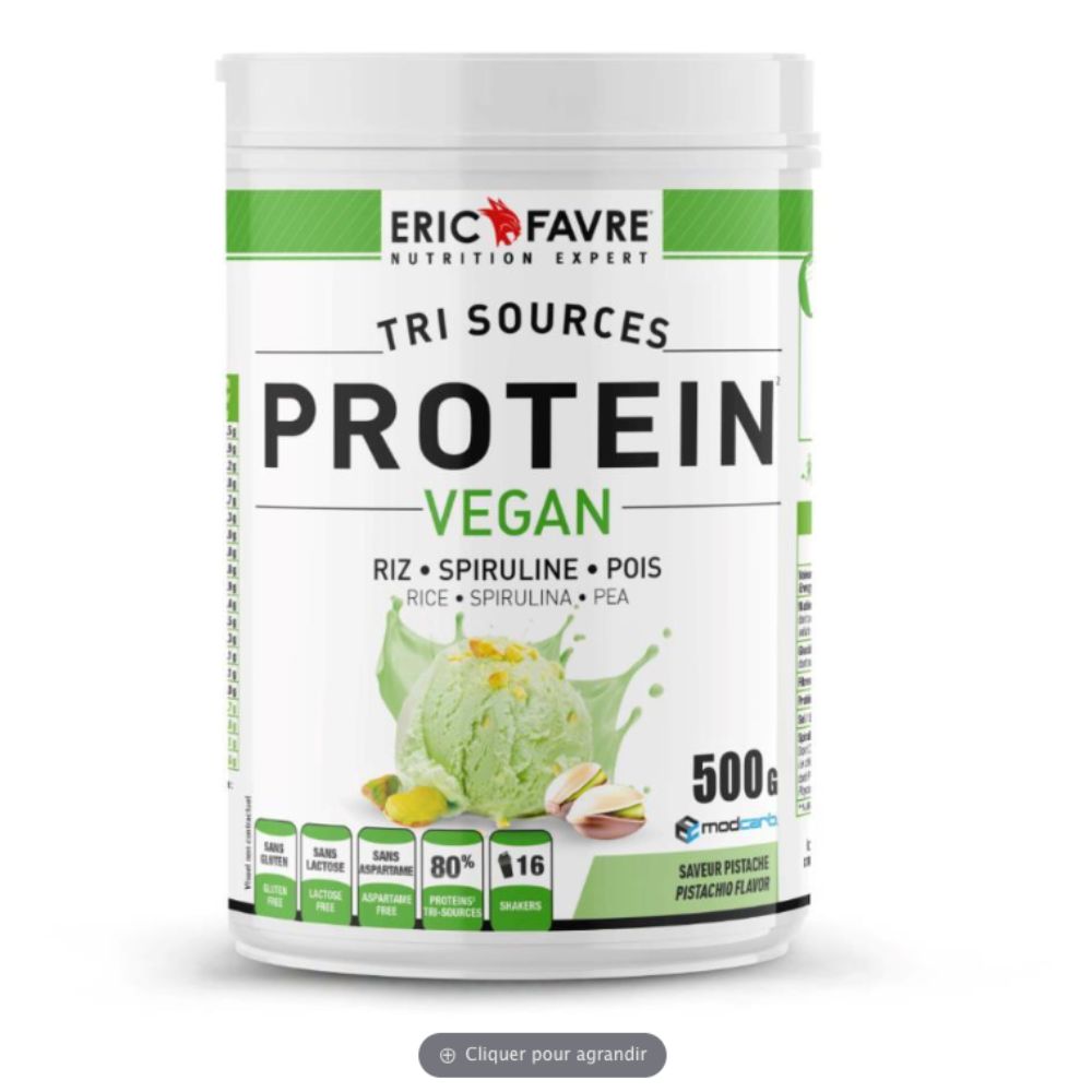 Protéines Vegan Pistache - 500g Eric Favre
