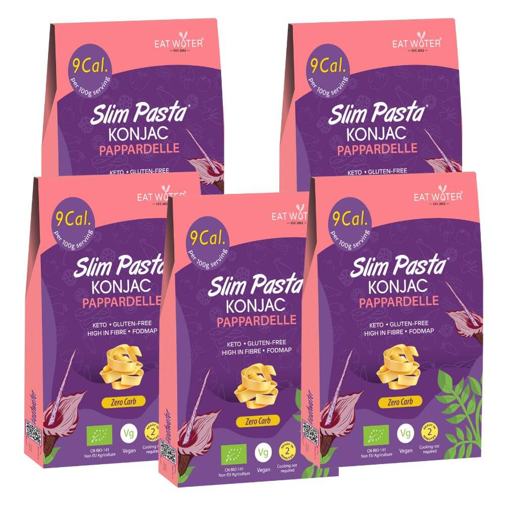 Slim Pasta Konjac type Pappardelle paquet de 270g LOT DE 5 paquets