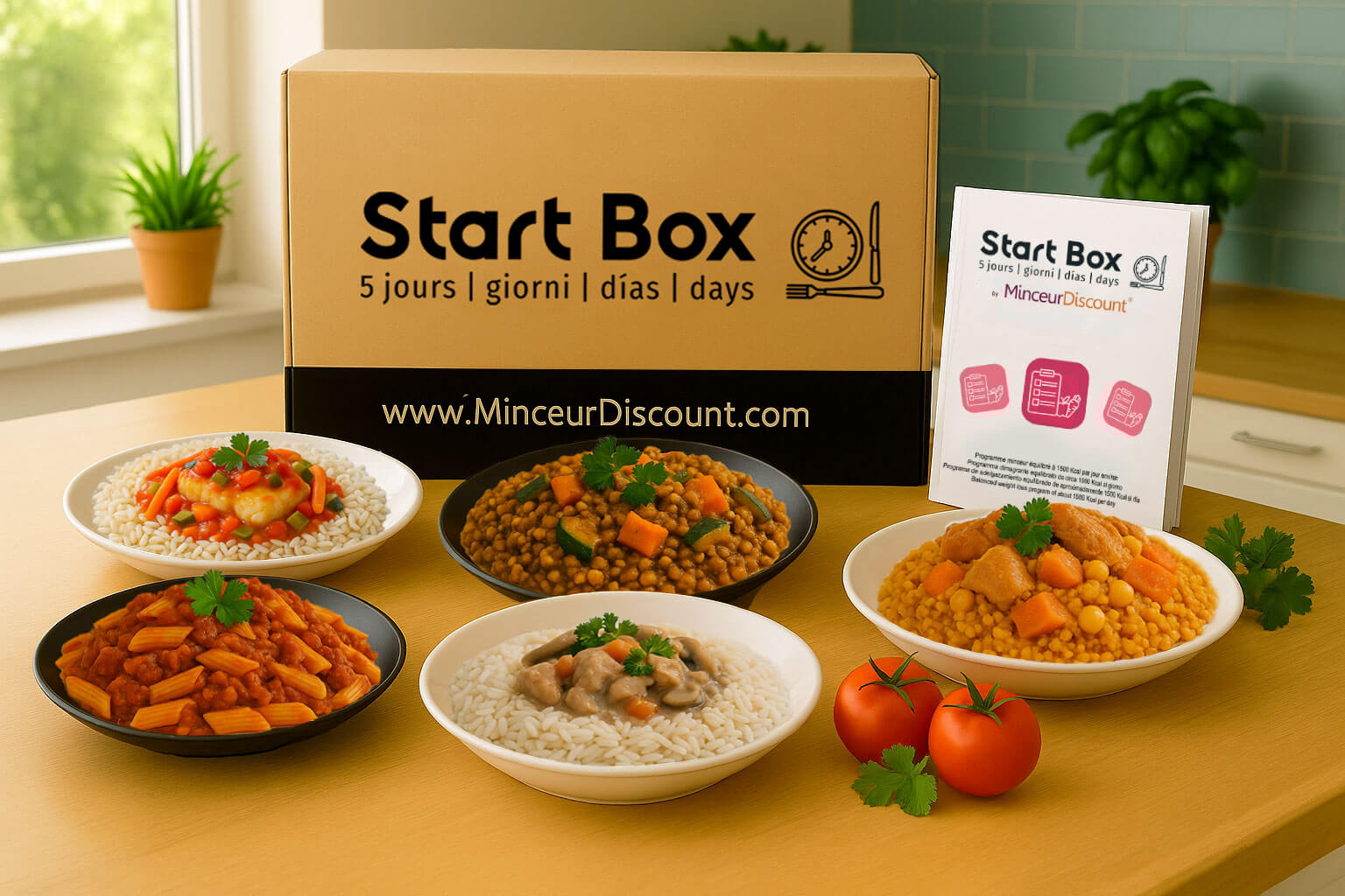 StartBox Plats cuisinés Minceur 5 jours – 10 plats + programme complet à prix choc
