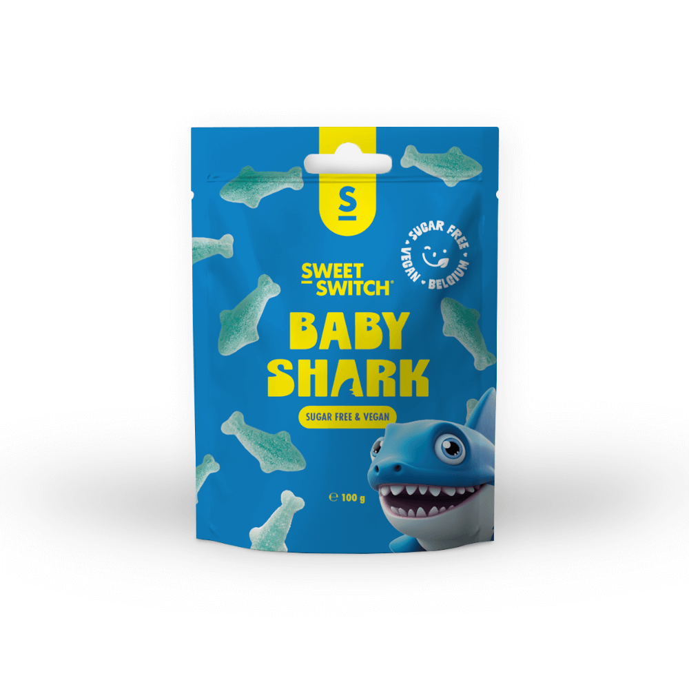 Bonbons sans sucre Keto Baby Shark Sweet-Switch 100g