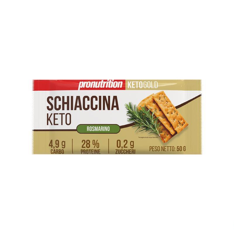 Schiaccina Keto goût Romarin 50g Pronutrition