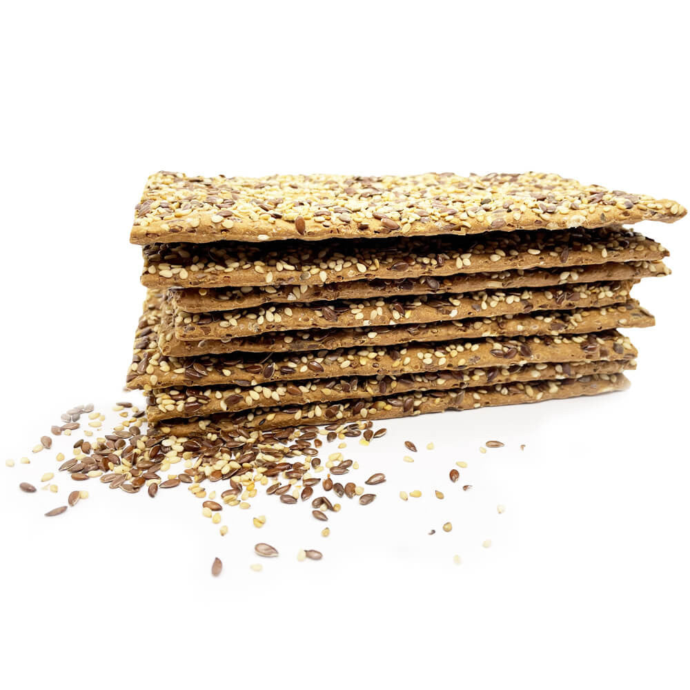 Crackers protéinés Keto aux graines paquet de 8 MD