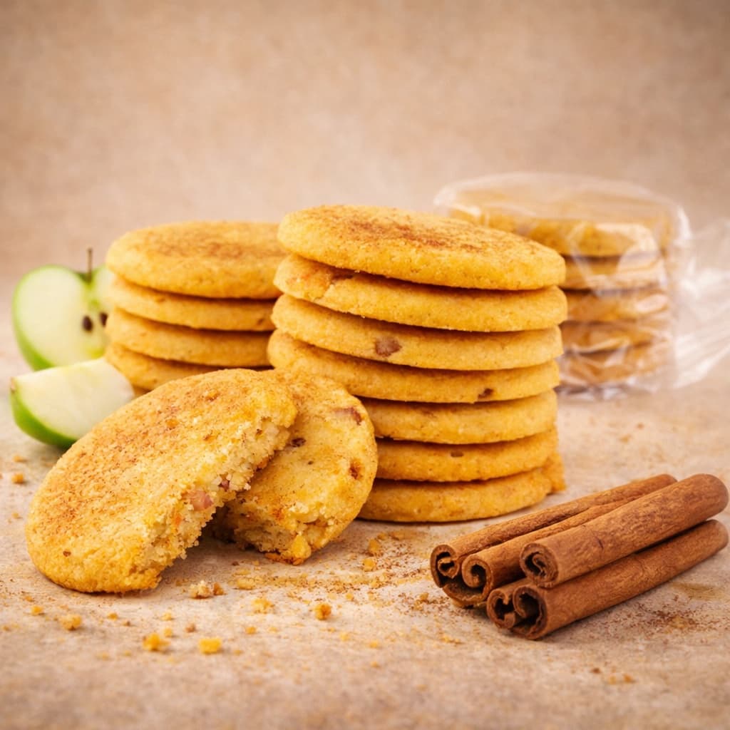 Boîte de 20 Biscuits protéinés Pomme Cannelle