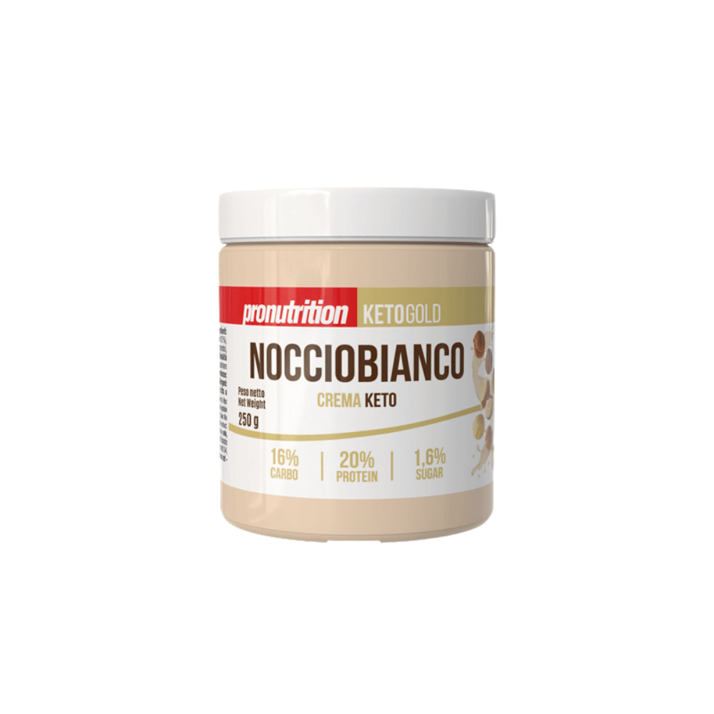Pâte à tartiner protéinée Noisette Chocolat blanc Keto Pronutrition