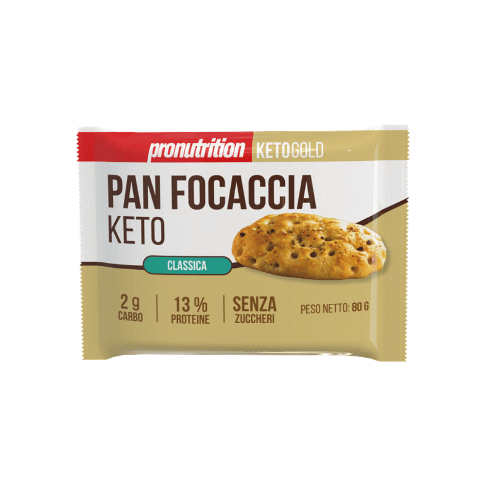 Pain Focaccia Keto 80g Pronutrition