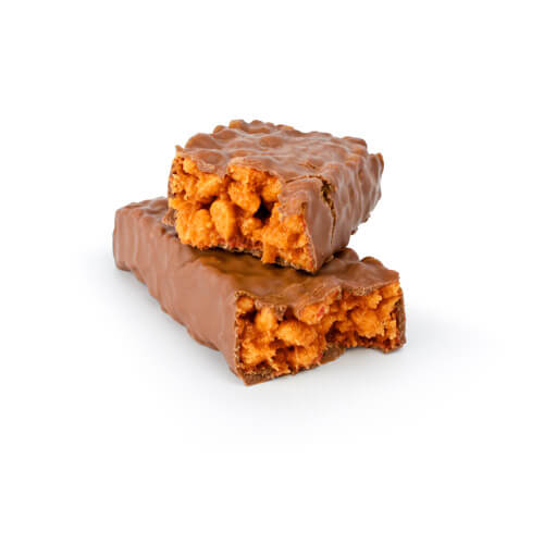 Barre hyperprotéinée Caramel Crunchy à l'unité MinceurD