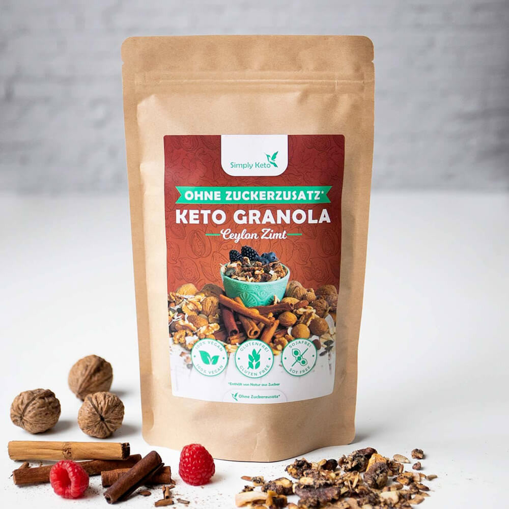 Keto Granola Cannelle Simply Keto 250g