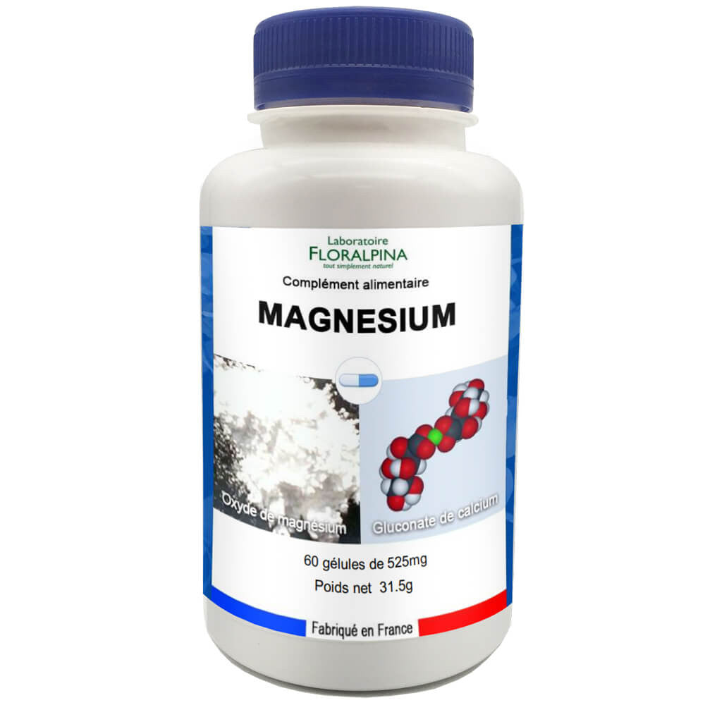 Magnésium - 60 gélules - Floralpina