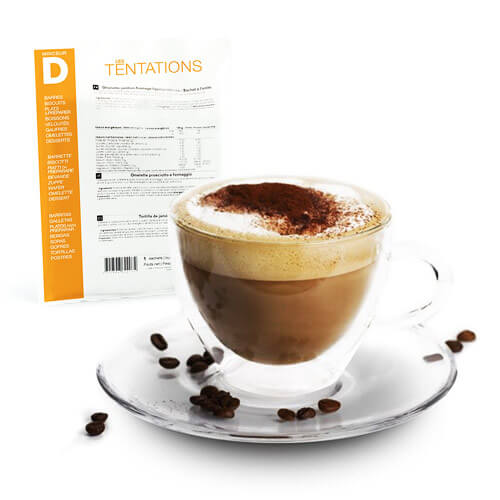Bevanda proteica Hot Cappuccino all unita MinceurD