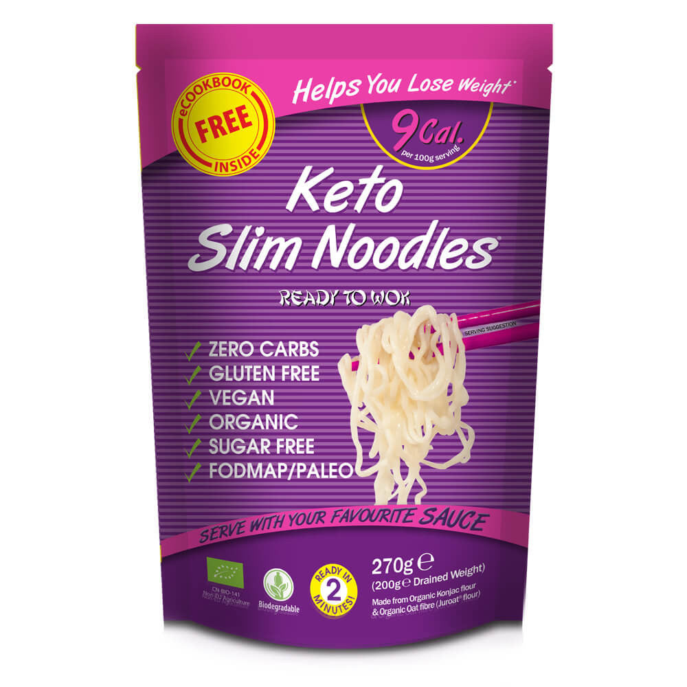 Fideos de Konjac Shirataki SLIMPASTA paquete de 270 g