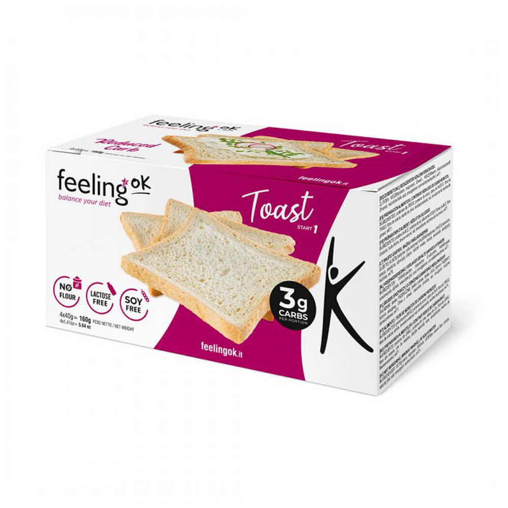 Toast protéinés Nature START FeelingOK boîte de 160g