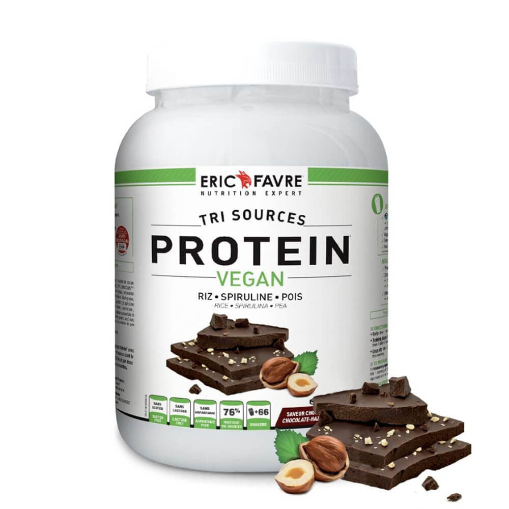 Protéines Vegan Chocolat Noisette - 500g Eric Favre