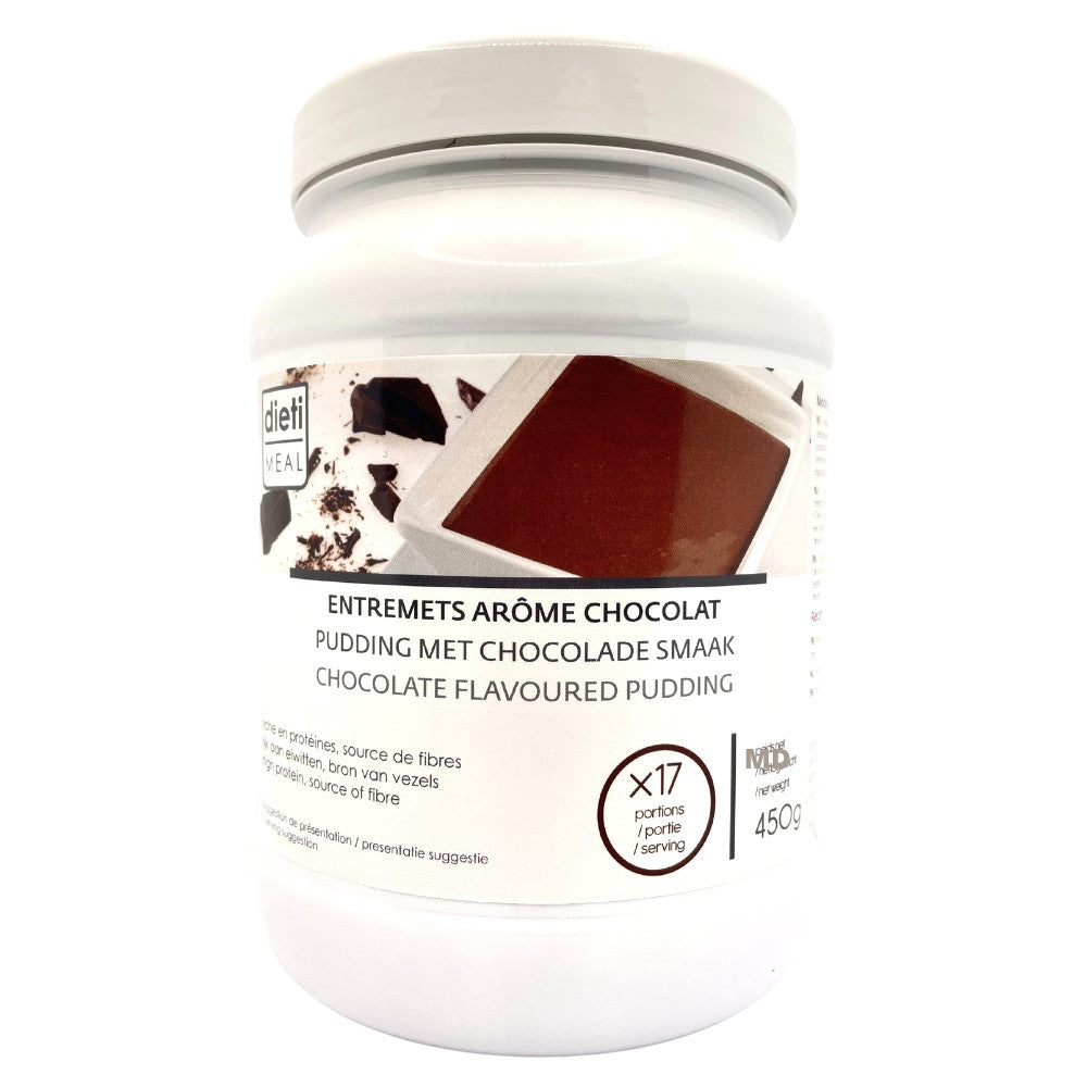 Postres Proteicos de Chocolate BOTE 450g Dietimeal