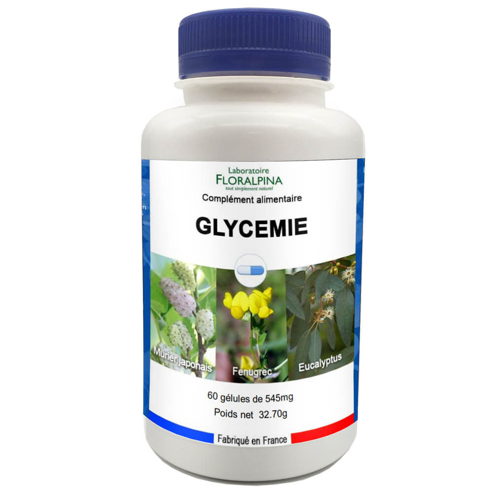 Glycémie - 60 gélules - Floralpina
