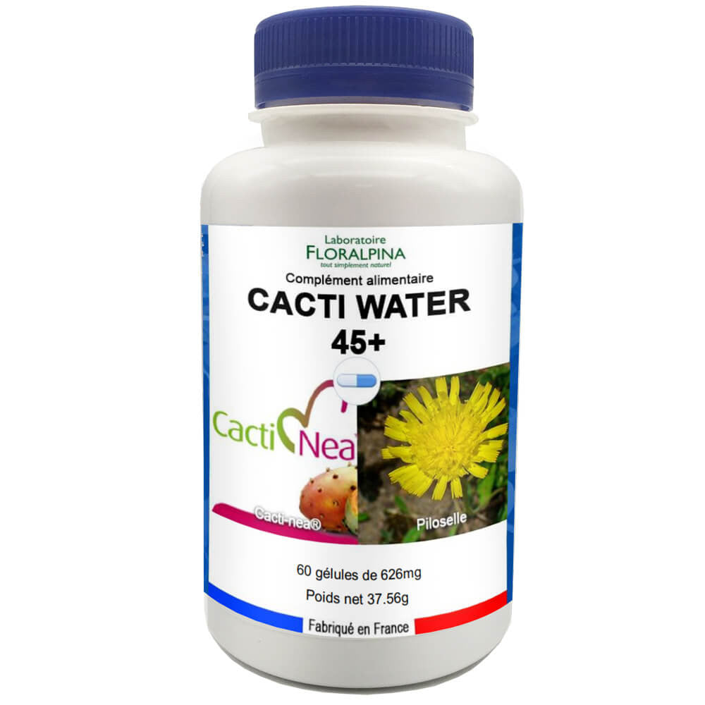 Cacti water 45+ - 60 gélules - Floralpina