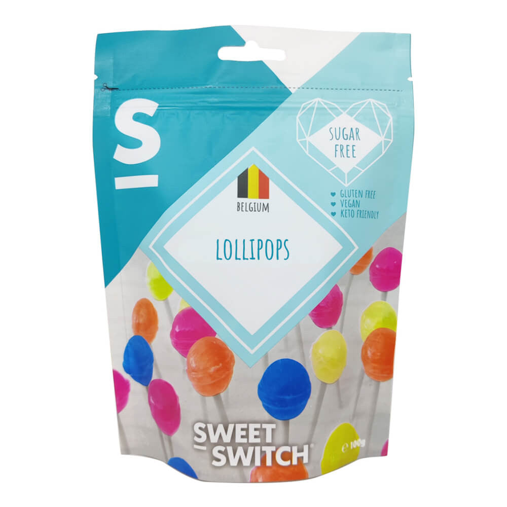 Sucettes sans sucre Keto Lollipops Sweet-Switch 100g