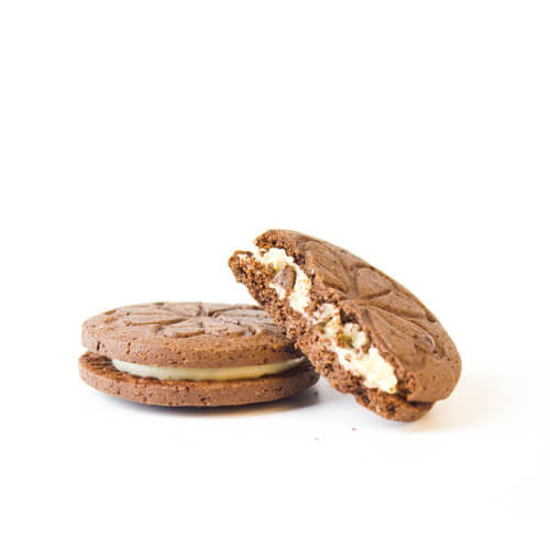 Biscuits protéinés cookies cream boîte de 8 MD