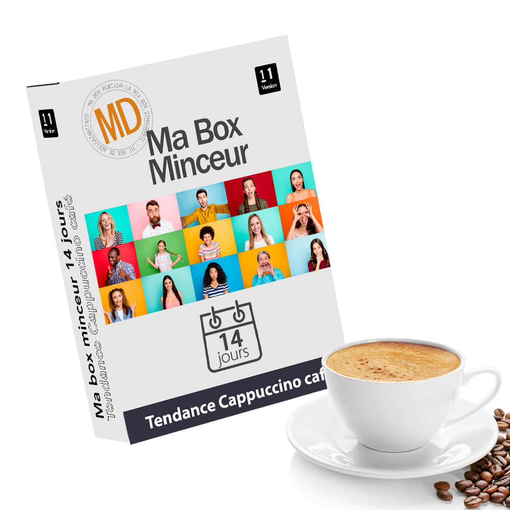 Ma Box Minceur 14 jours - Tendance Cappuccino Café