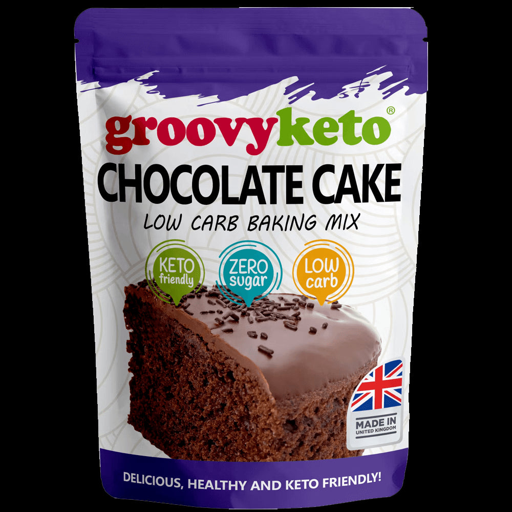 Mezcla para pastel de chocolate Keto Groovy keto 260g