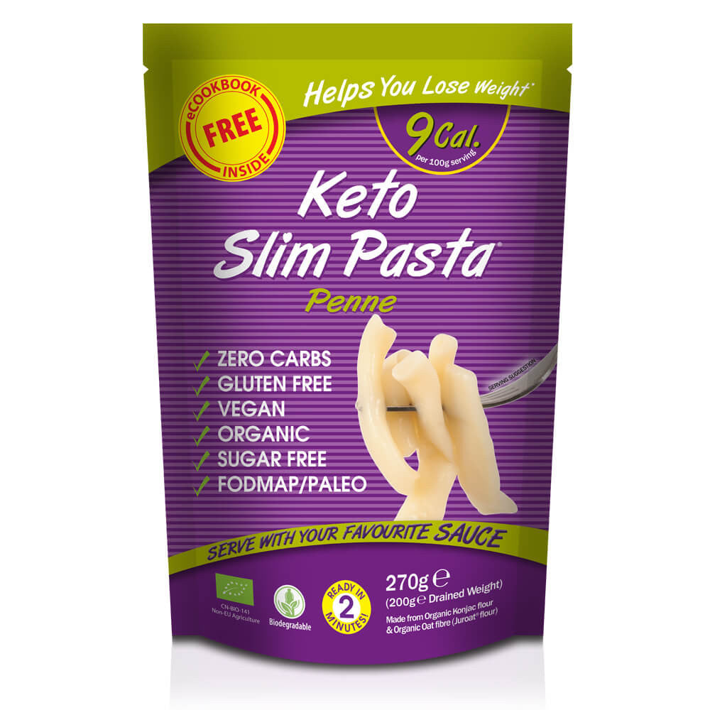 Slim Penne shirataki de Konjac SlimPasta Paquet de 270g