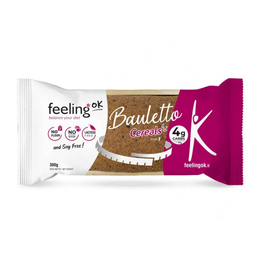 Pain protéiné Bauletto Cereals 300g FeelingOk