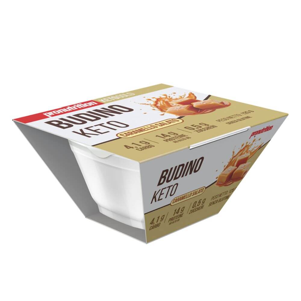 Crème dessert Caramel salé Protéinée Keto 125g Pronutrition