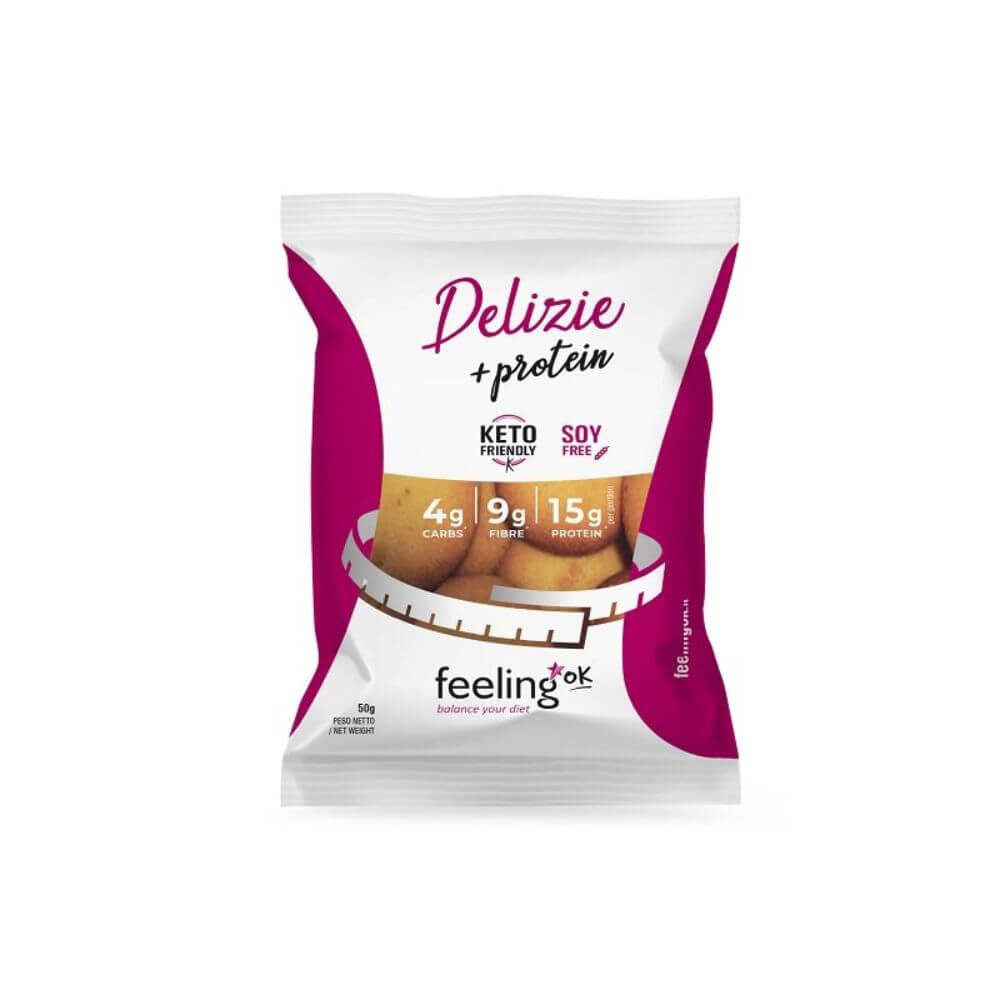 Biscuits protéinés Delizia Vanille Citron START FeelingOK