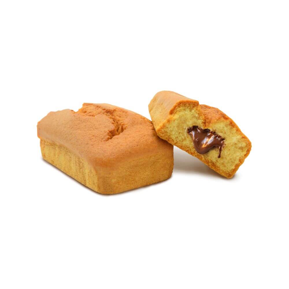 Plumcake protéiné vanille fourré crème noisette MD 50g